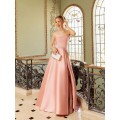 Vestido de Festa Longo Tomara que Caia Rosa